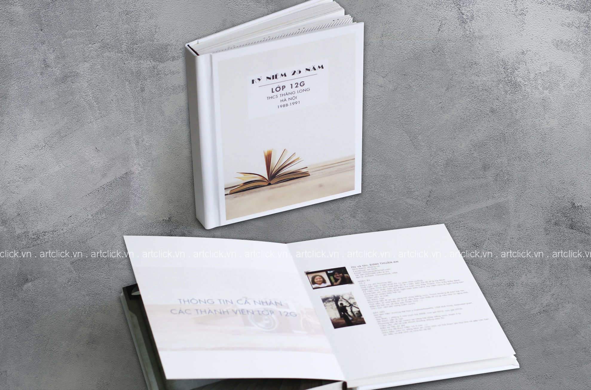 Lưu bút photobook tuổi học trò